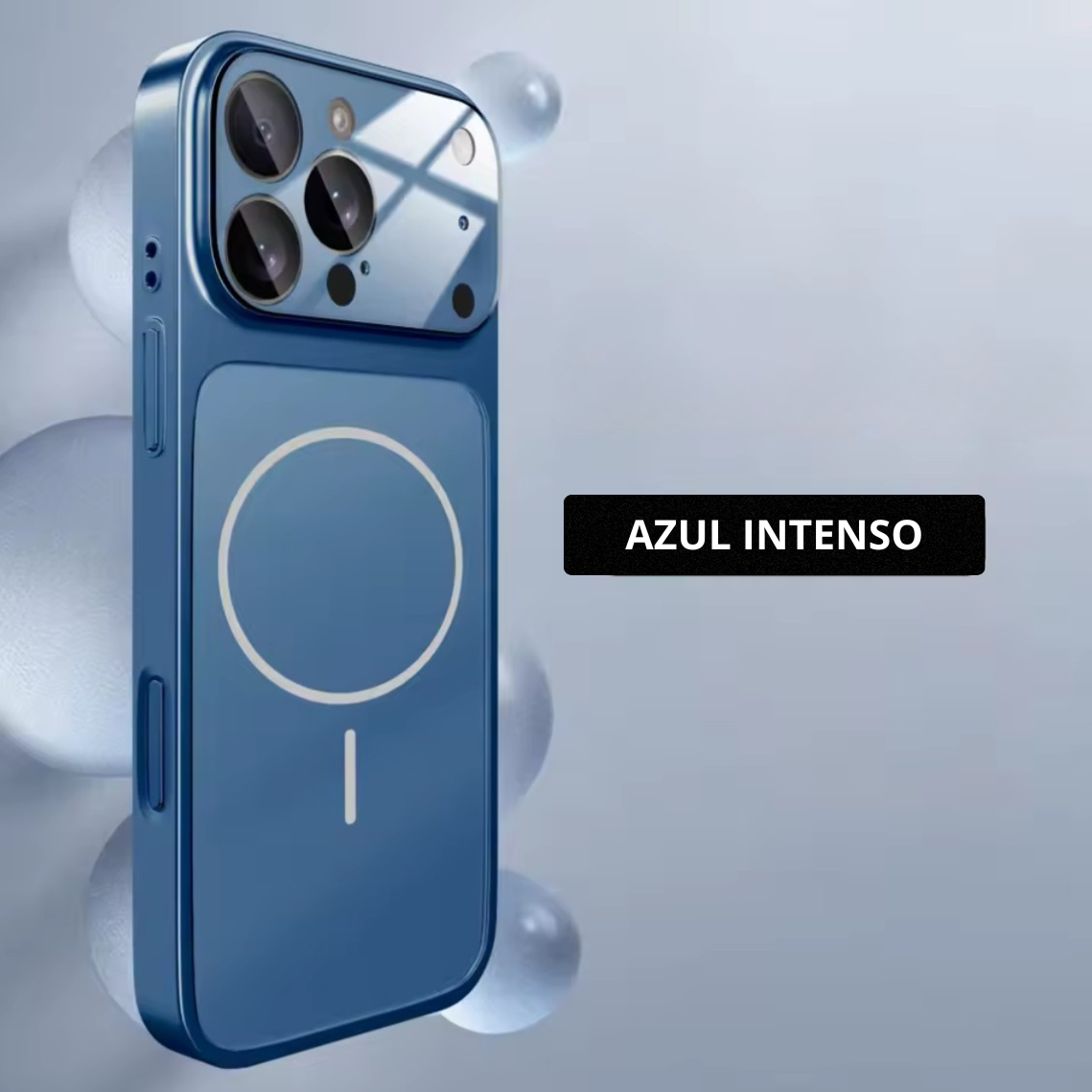 Case iPhone King Pro MagSafe - Transforme seu iPhone no novo iPhone 17! - Compatível do iPhone 13 ao 17
