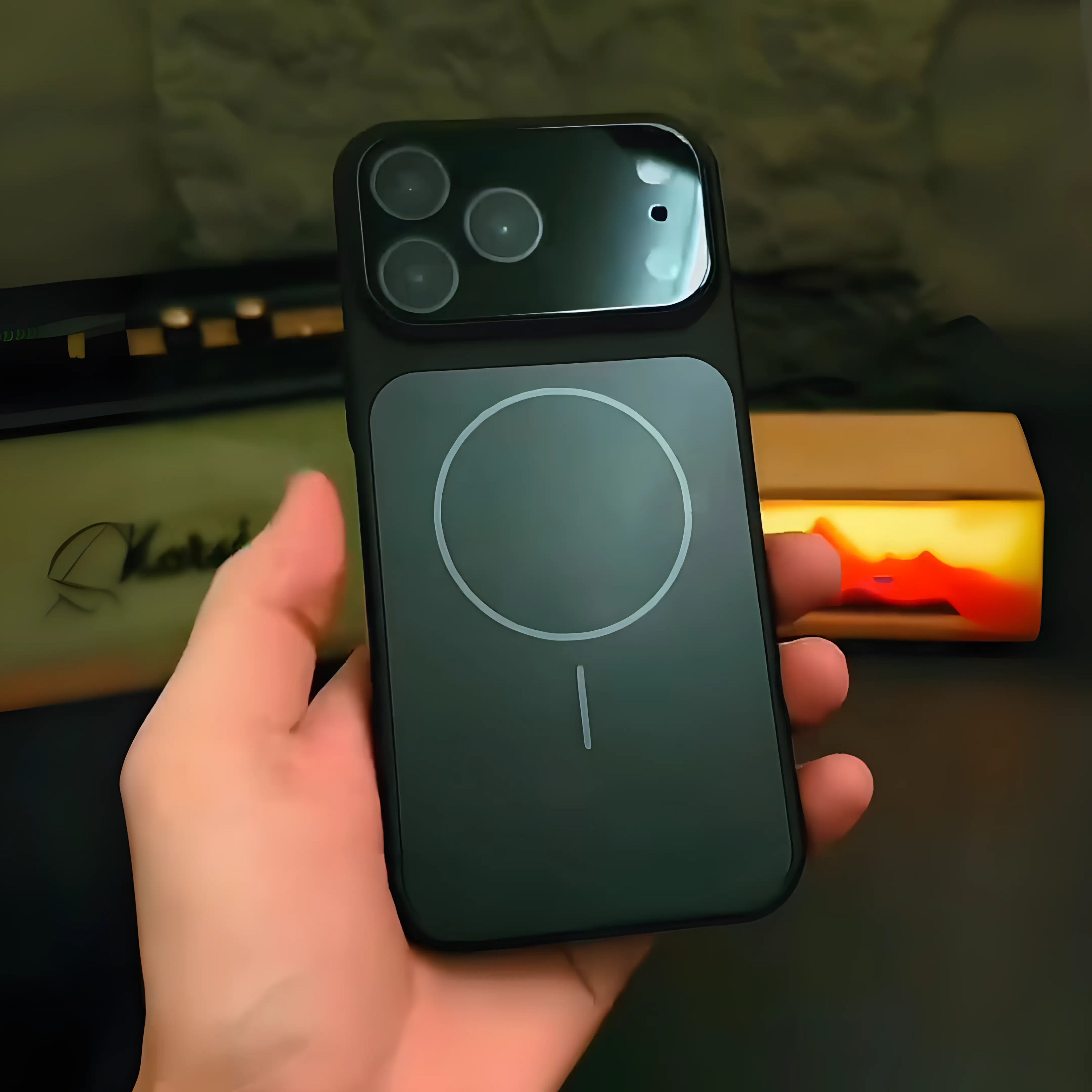 Case iPhone King Pro MagSafe - Transforme seu iPhone no novo iPhone 17! - Compatível do iPhone 13 ao 17