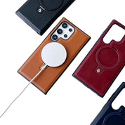 Case Samsung Couro Vintage MagSafe
