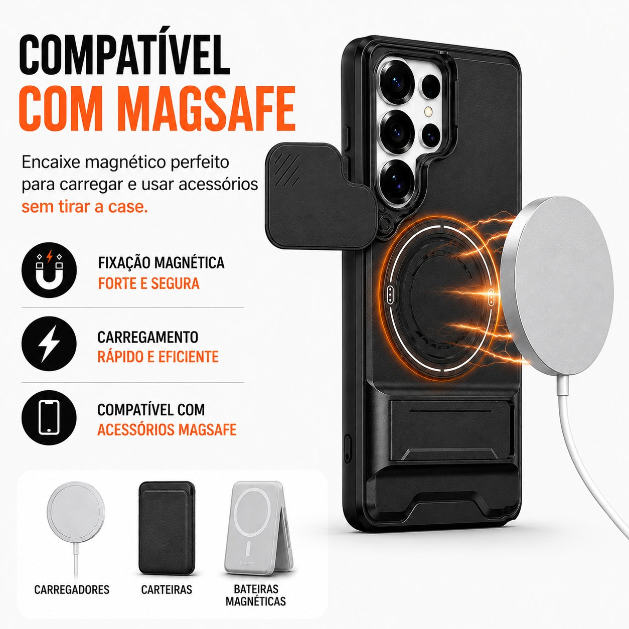 Case Samsung Battle Shield MagSafe