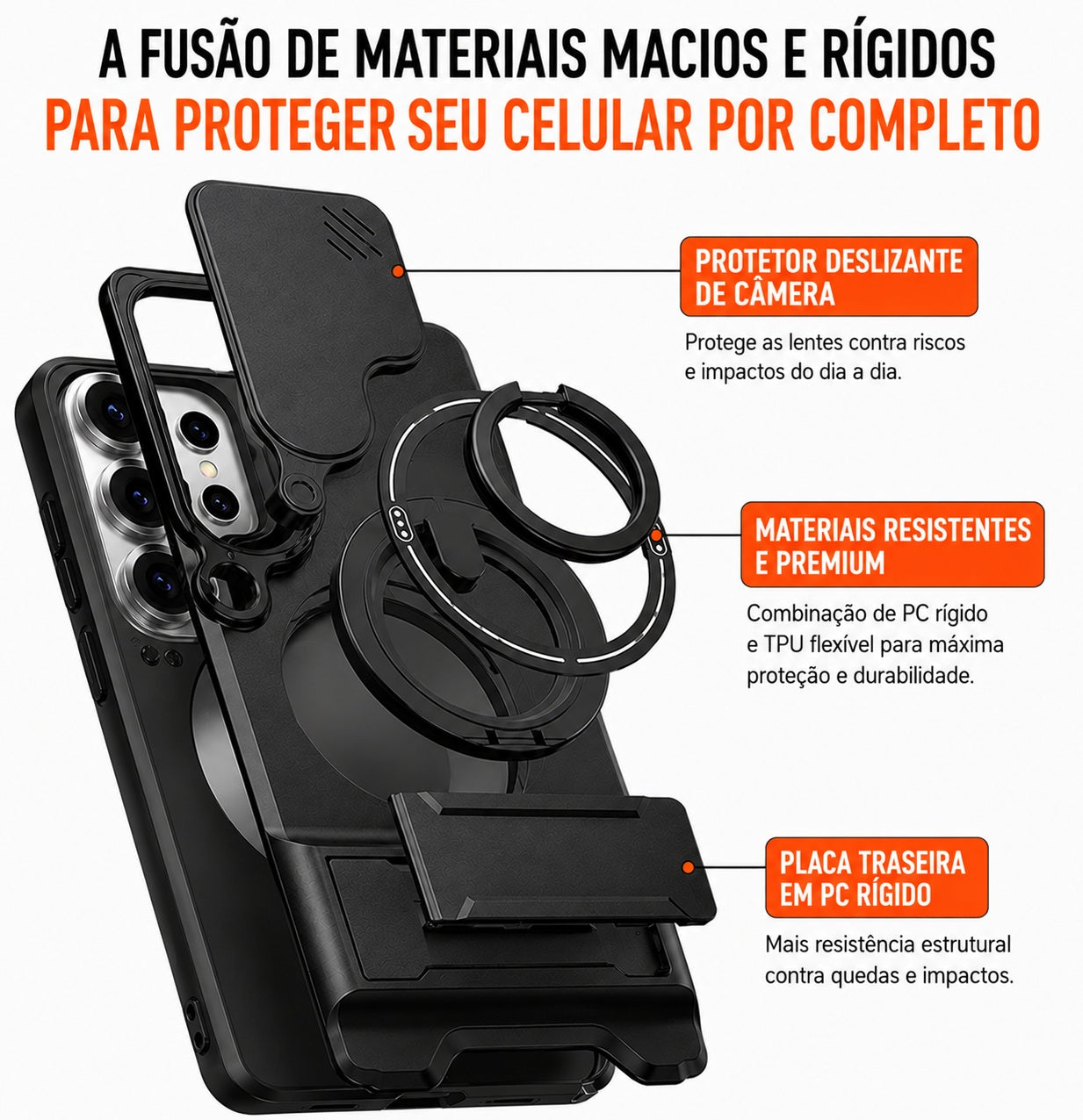 Case Samsung Battle Shield MagSafe