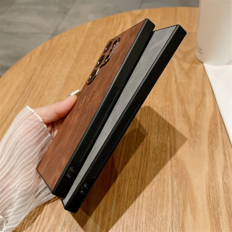Case Samsung Leather Luxury