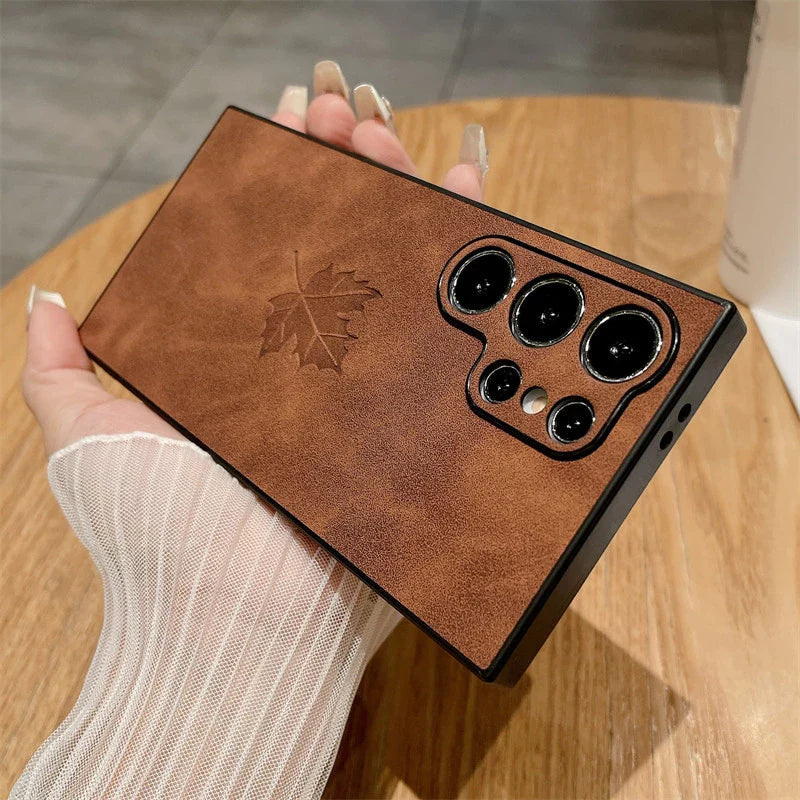 Case Samsung Leather Luxury